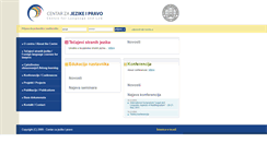 Desktop Screenshot of cjp.pravo.hr